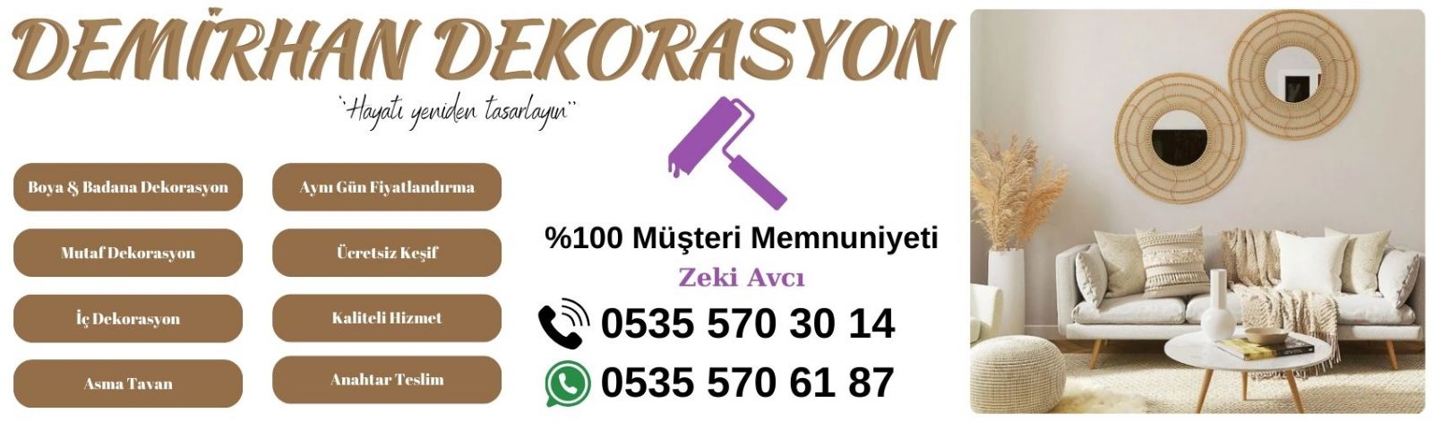 Antalya Ev Tadilat Dekorasyon